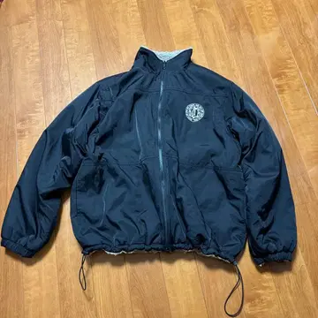 리버서블 나일론 보아 블루종 2way