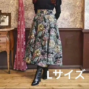 시마무라 x 쿠루미 노엘 드 메모와르 고블랑 스커트 L