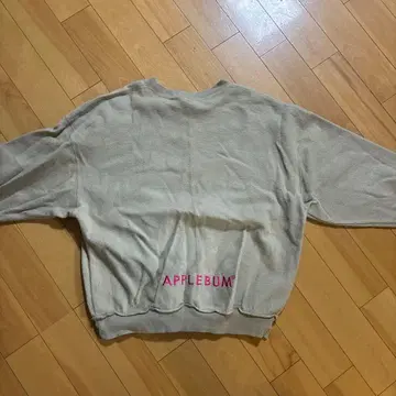 APPLEBUM 연한 녹색 뒤집어 입는 맨투맨 L