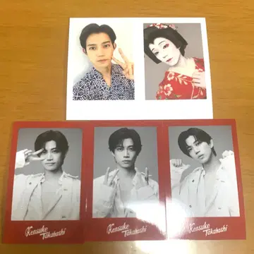 타카하시 켄스케 바라이베 폴라로이드풍 브로마이드 5장 세트