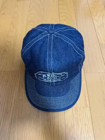 H.W.DOG & CO. 데님 캡 에이치더블유도그