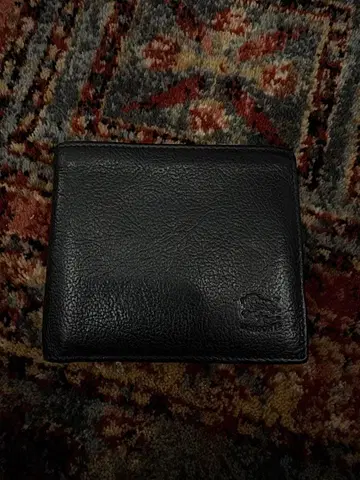 일비종떼 지갑 월렛 블랙 가죽