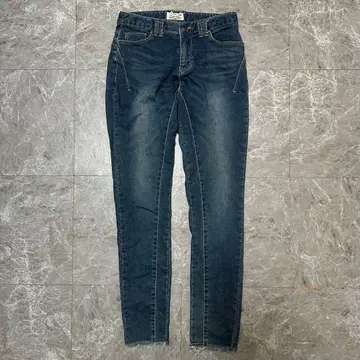 GENUS D RISE 다크 블루 스키니 데님 g27