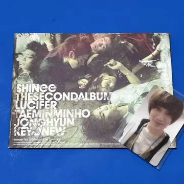 SHINee LUCIFER 한국반 태민 트레이딩 카드 포함