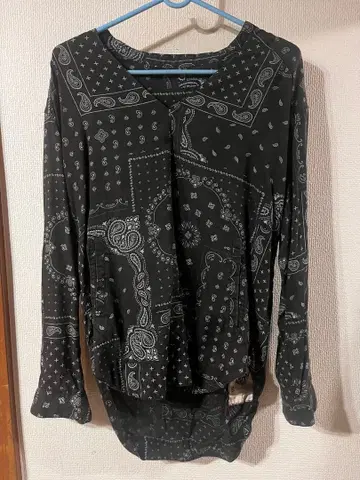 burnout TAKUYA 페이즐리 셔츠