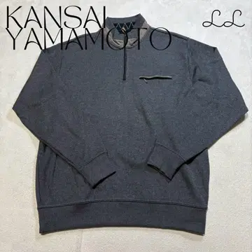 KANSAI YAMAMOTO 긴팔 트레이닝복 풀오버 그레이 구제 의류