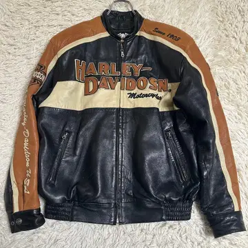 [ Harley-Davidson ] 할리 가죽 자켓 L