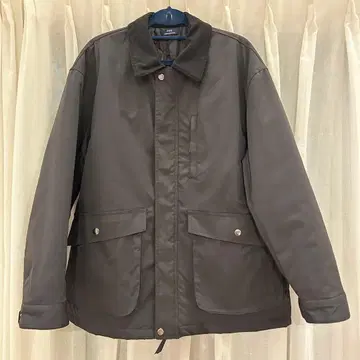 블랙 코듀로이 옷깃 자켓