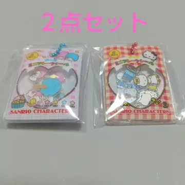 산리오 찰랑찰랑 플레이크 씰풍 참 키키라라 키티