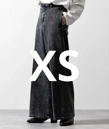 [ CLEL ] 빈티지 디자인 플레어 데님 팬츠 XS 사이즈