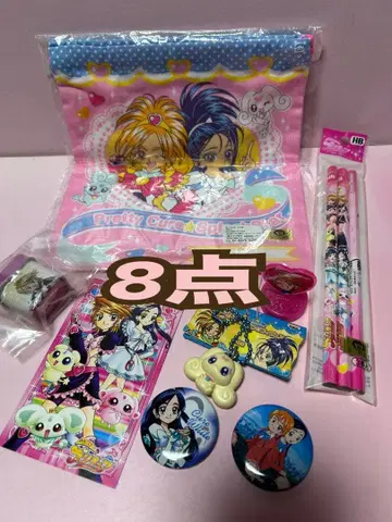 빛의 전사 프리큐어 묶음 판매 복주머니 복조리 마스코트 8점 세트