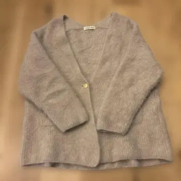 폭스 캐시미어 니트 가디건