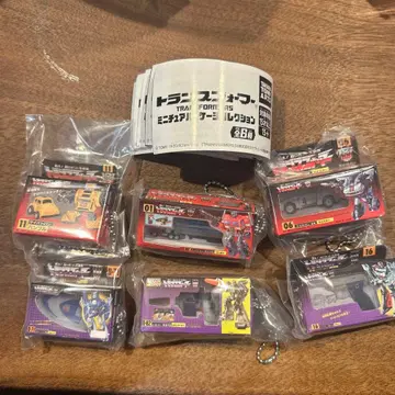 트랜스포머 미니어처 패키지 컬렉션 가챠 전 6종 컴프