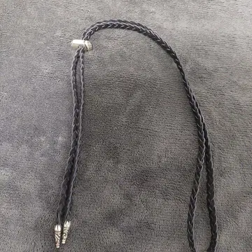 고로쿠로 트위스트 가죽끈 스토퍼 스크롤 칩 세트 미사용