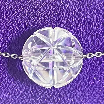 [연말연시 특가] 레어!!!!! 이즈모 키리코 히말라야 수정 목걸이