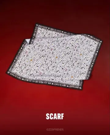 일본 미상륙 ZO&FRIENDS 스카프