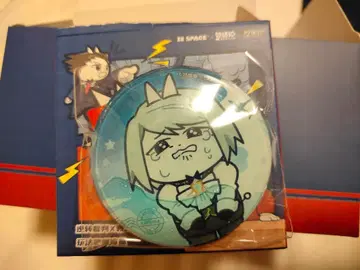 역전재판 중국 리본 고양이 콜라보 캔뱃지 카르마 메이