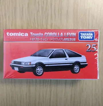 단종 새상품 토미카 프리미엄 25 도요타 코롤라 레빈 (출시 기념 사양)