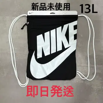 미사용 새상품 NIKE 나이키 냅색 헬스장 가방 사이드 지퍼 부착 블랙