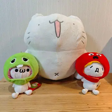 봉제 인형 대 1 소 2 세트