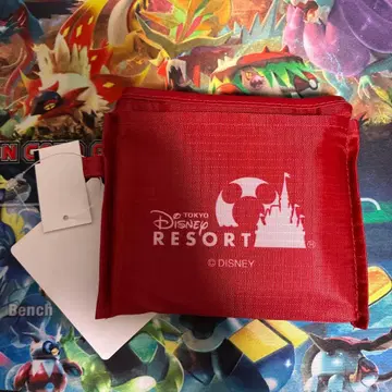 디즈니 리조트 쇼핑백 파크 푸드 패턴