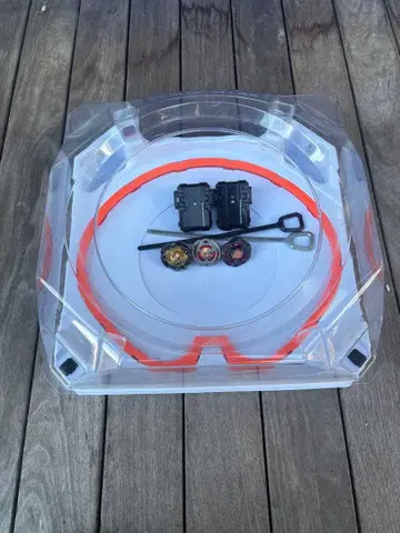 베이블레이드 x 배틀 스타디움 런처 베이블레이드 포함 런처 6개