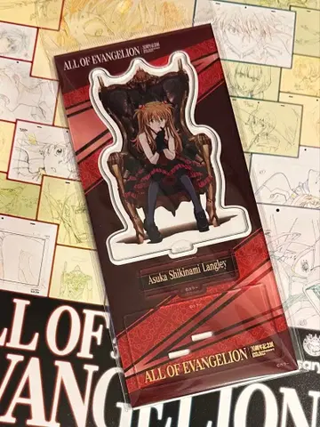 에반게리온 30주년 기념전 아크릴 스탠드 시키나미 아스카 랑그레이