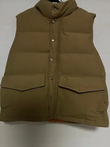 INHERIT 다운 베스트 L 베이지 가을/겨울 방한