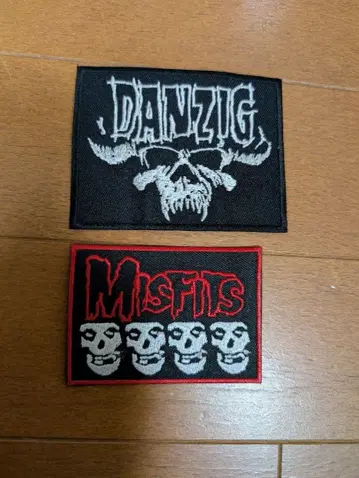 Danzig & Misfits 자수 패치 세트