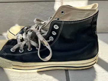 컨버스 가죽 하이컷 27cm