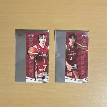 코시가야 알파즈 스티커 마츠야마 슌 시케 카이토