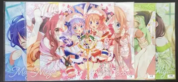 주문은 토끼입니까? A3 클리어 포스터 세트