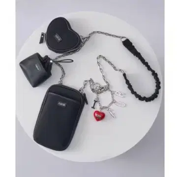 FURFUR 마테리얼 콤비 3 SET 숄더백 폰 홀더