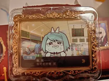 역전재판 중국 리본 고양이 콜라보 마그넷 카르마 메이