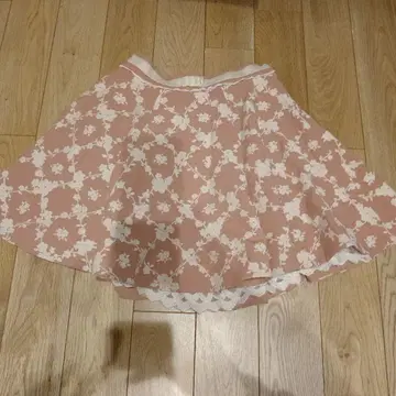 Liz Lisa 플라워 프린트 플레어 스커트