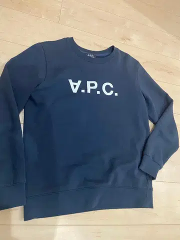 A.P.C. / [ V.P.C. ] 크루넥 맨투맨 네이비 사이즈 M