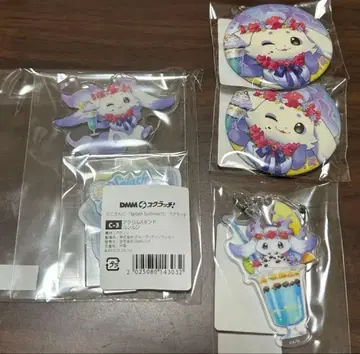 룬룬 아크릴 스탠드 캔뱃지 아크릴 키링