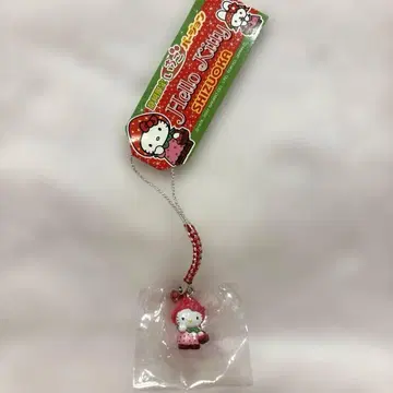 레어 지역 한정 키티 시즈오카 한정 딸기 끈 스트랩 당시 물품 레어