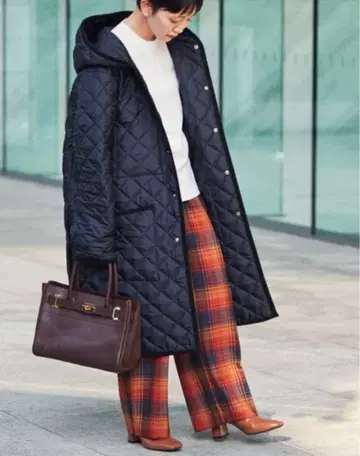 [ DRESSTERIOR 별주 ] 후드 퀼팅 코트