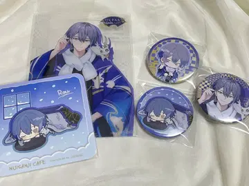 니지산지 코야나기 로우 스이파라 캔뱃지 코스터