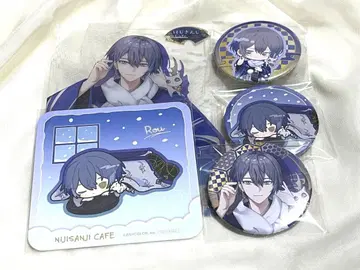 니지산지 코야나기 로우 스이파라 캔뱃지 코스터