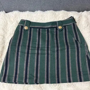 Jun and Rope 스트라이프 스커트