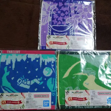 제일복권 미세스 그린애플 자카드 타월 G상 3점 세트