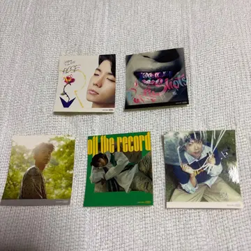 2PM / 2pm 우영 앨범 구매 혜택 럭키 드로 스티커 5종류