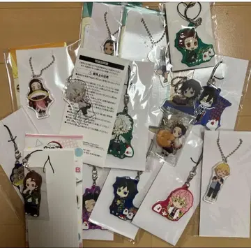 귀멸 로손 콜라보 키링 묶음 판매