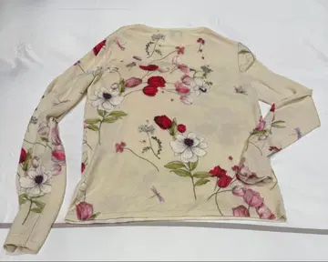 GIANBATTISTA VALLI 꽃무늬 긴팔 니트