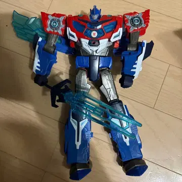 옵티머스 프라임 로봇 피규어 검 포함