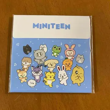 세븐틴 MINITEEN 미니틴 씰 스티커 세트 새상품 미개봉