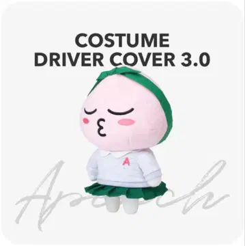 카카오프렌즈 어피치 골프 헤드커버 드라이버용