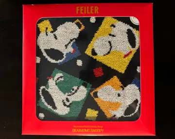 페이러 스누피 퍼니 페이스 타월 손수건